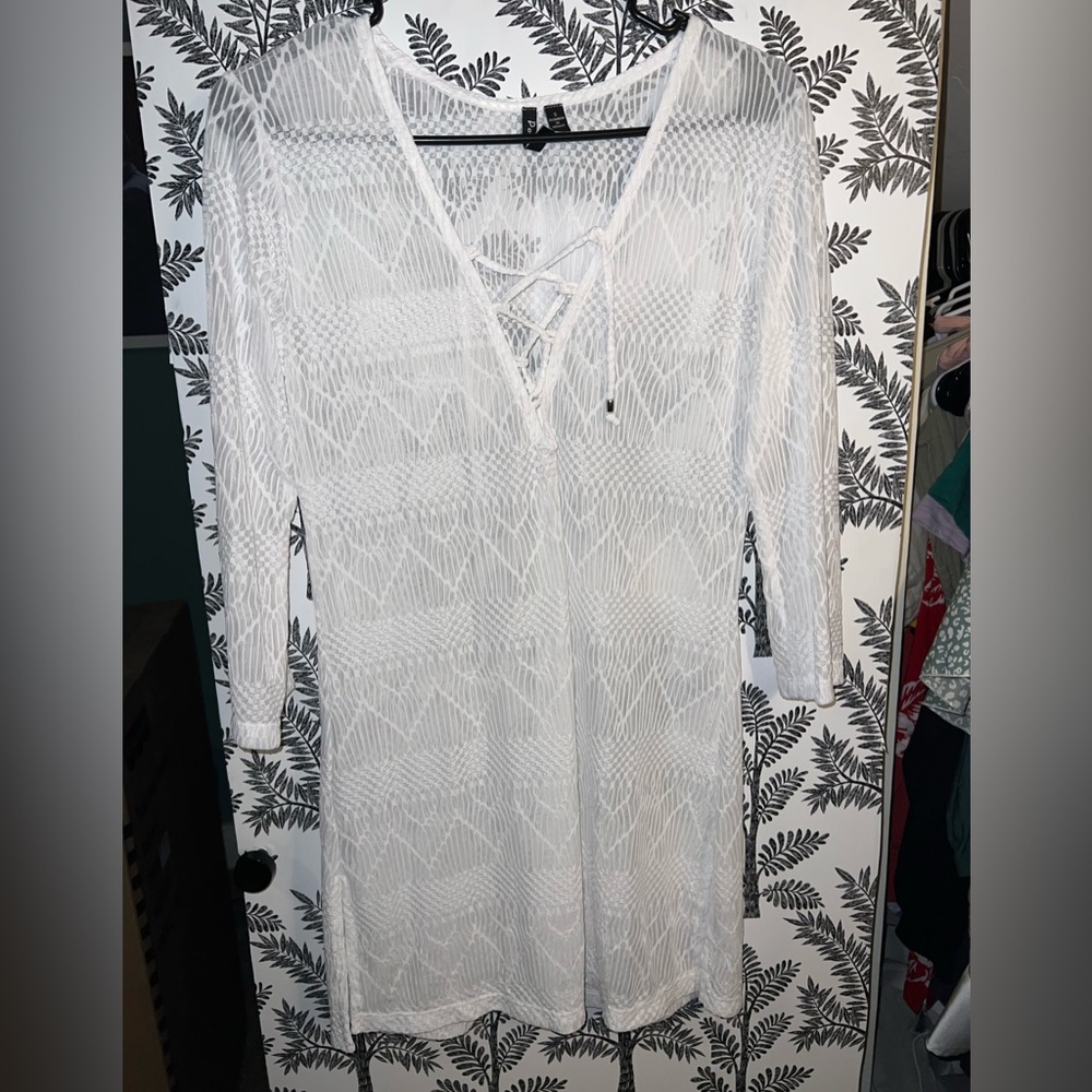 Swim cover up dress